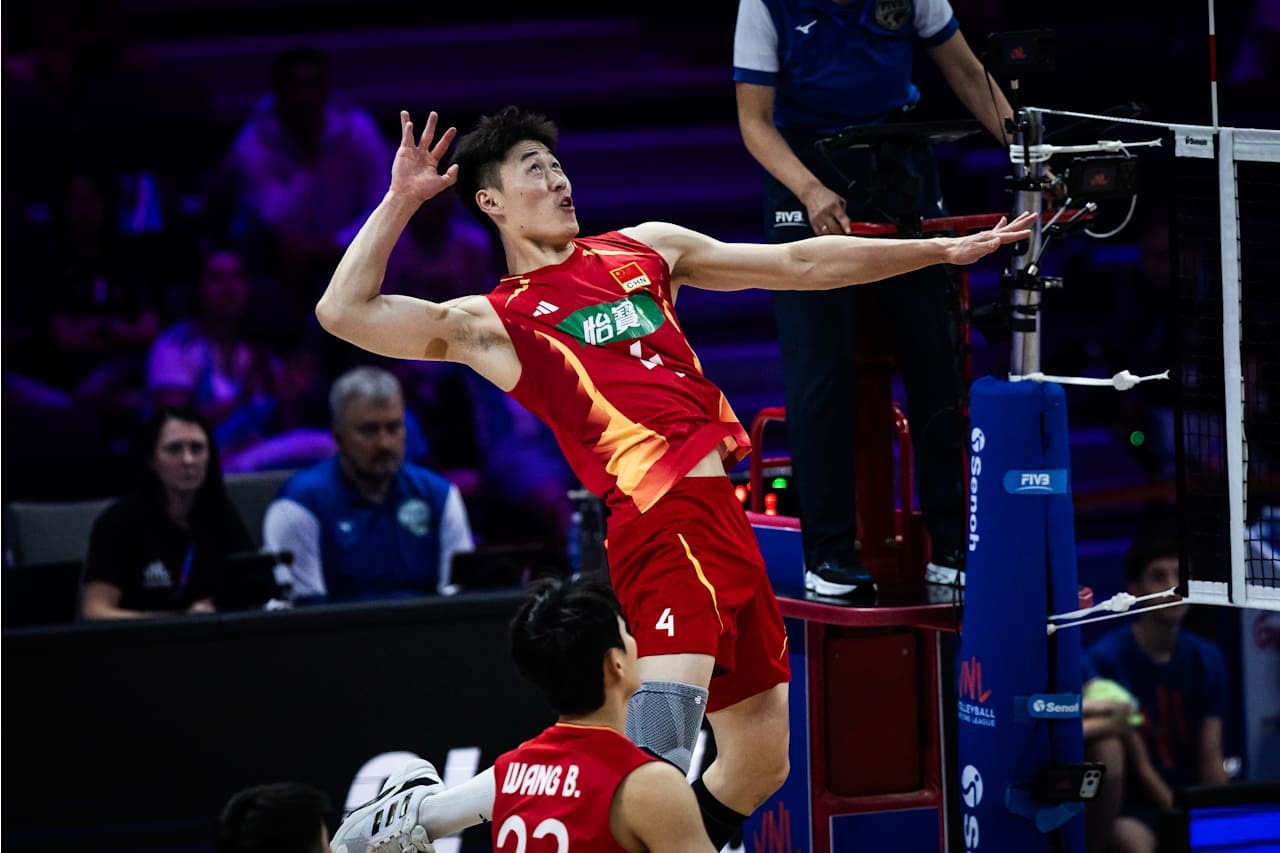 第二局19-25再丢一局中国男排vs阿根廷男排2026世界男排联赛
