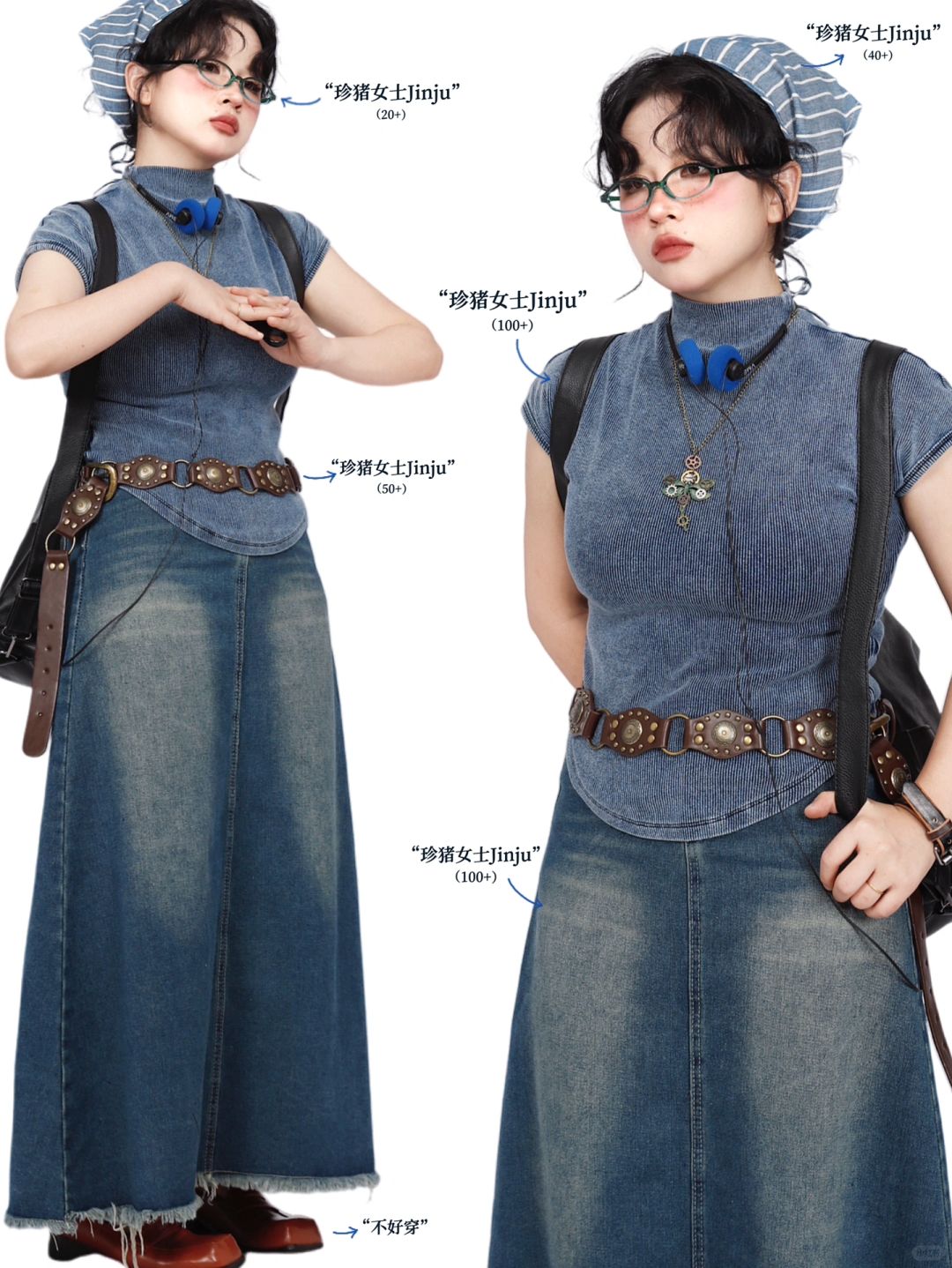 复古outfits｜*90s美式辣妹look🖲️天花板!!!