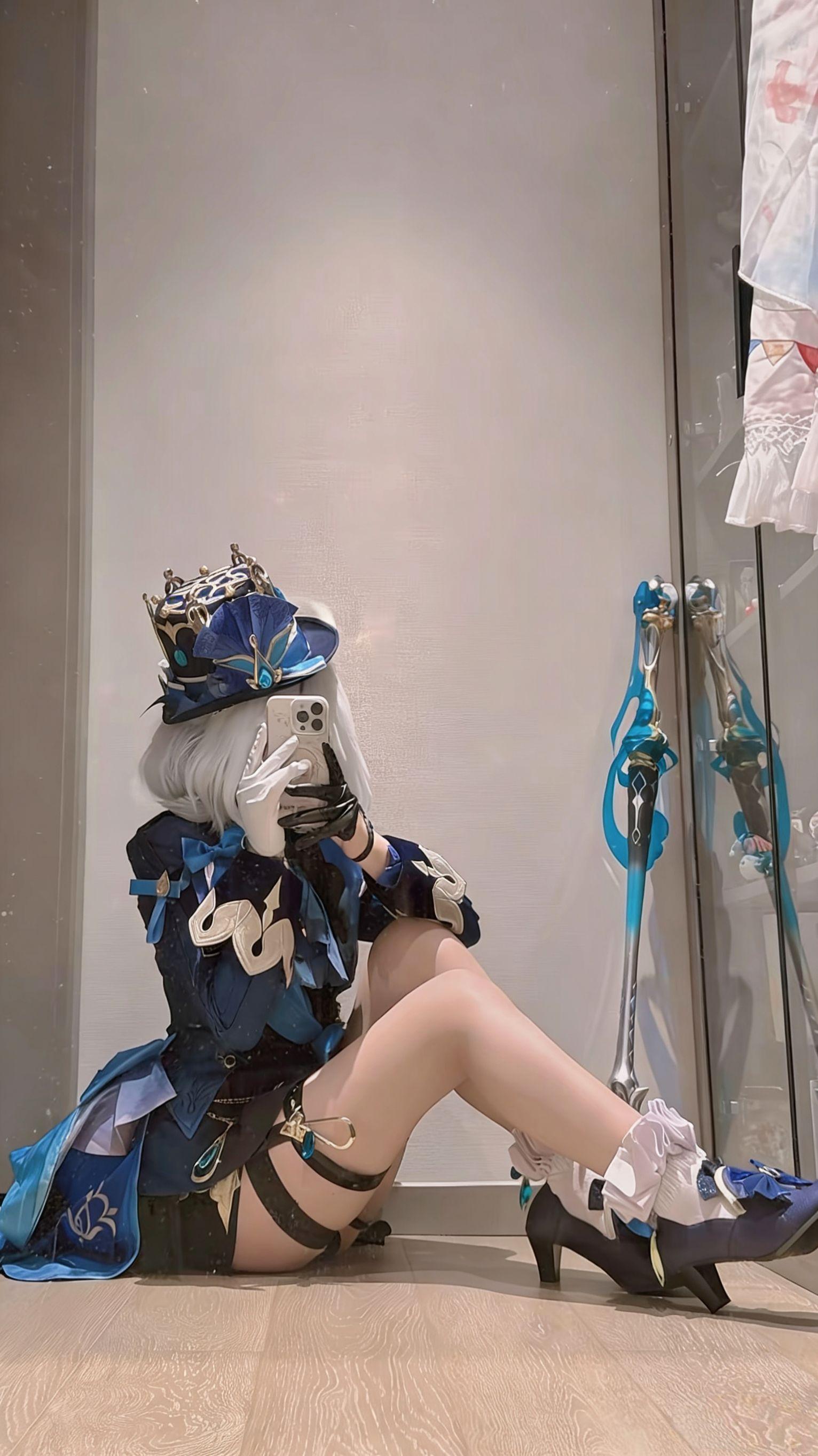 芙宁娜cos.我可爱的瑞宝哦