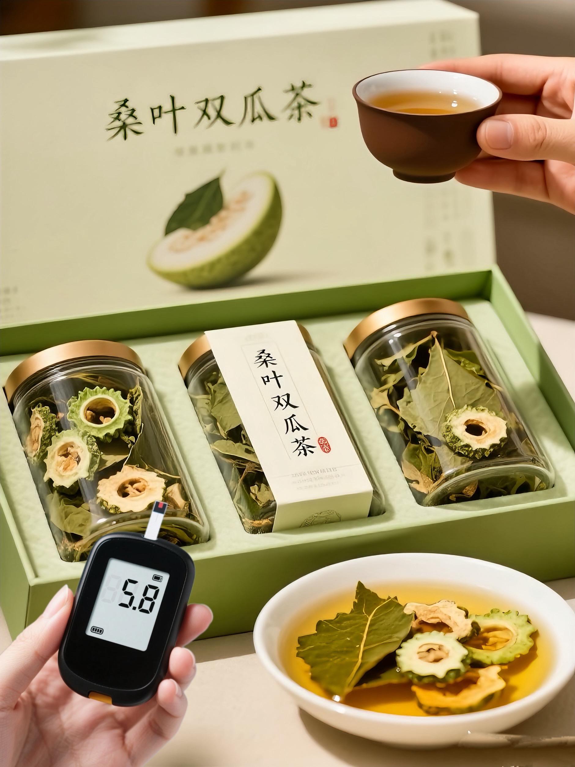《桑叶双瓜茶：自然的健康馈赠》喝过的都夸好！它乃大自然的养生妙品，它以...