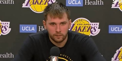 缺席三场比赛！东契奇：战胜森林狼第二节被撞导致小腿挫伤