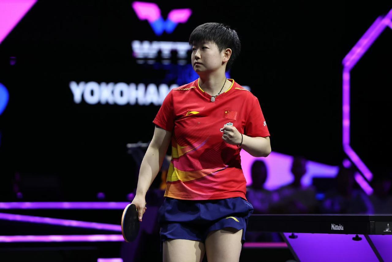 王曼昱一日三赛，国乒一日2连胜，鳗鱼功不可没！不愧是当之无愧的“定海神针”！辛苦