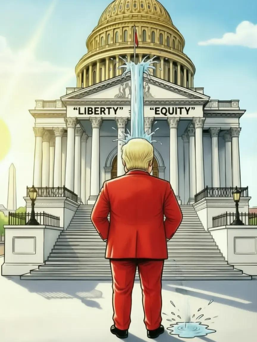 中期选举失败会让川普变成光杆司令？
想多了！你看看川普干的那些破事哪一件是国会批