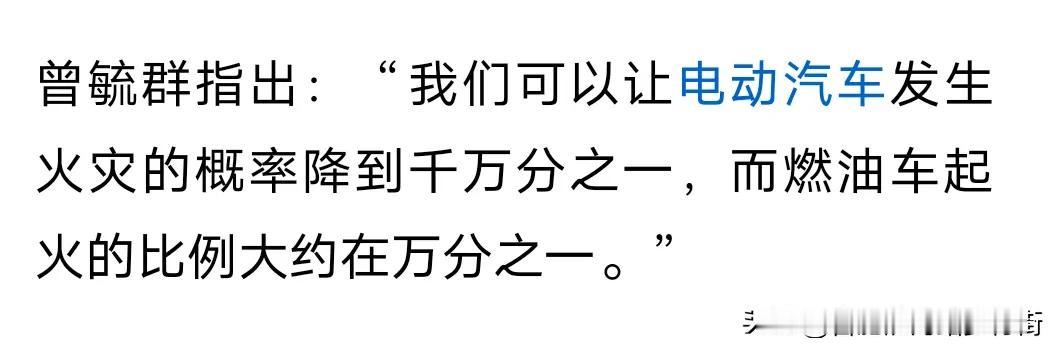 2024年两大奇葩事件，

一，不论是专家还是王传福还是曾毓群都说过电动车自燃起