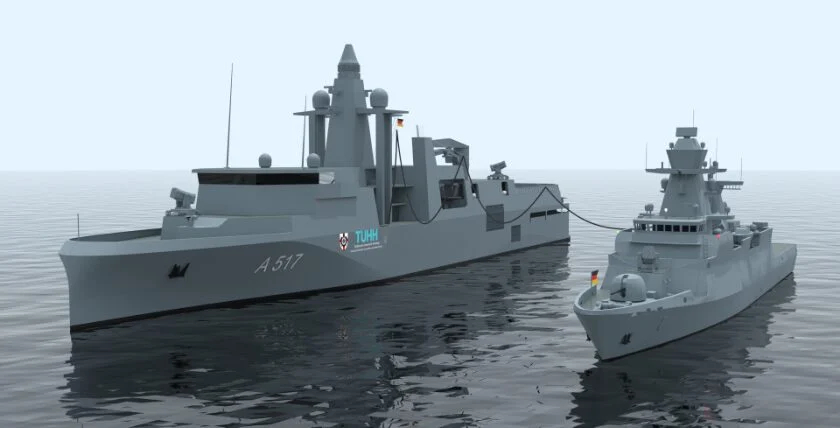 中外舰闻每天认识一件兵器  德国🇩🇪海军Medium Support Shi