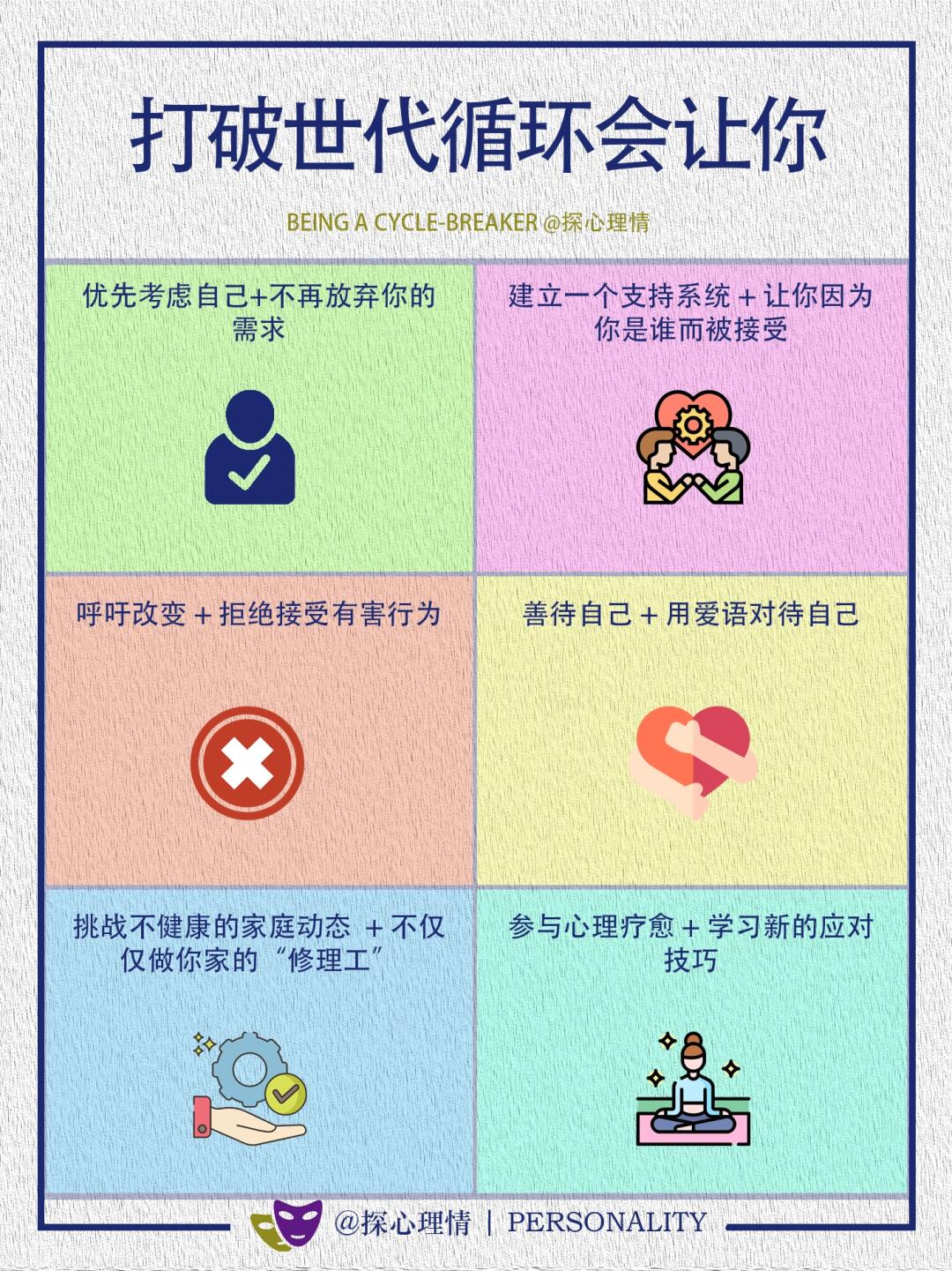 打破世代循环会让你