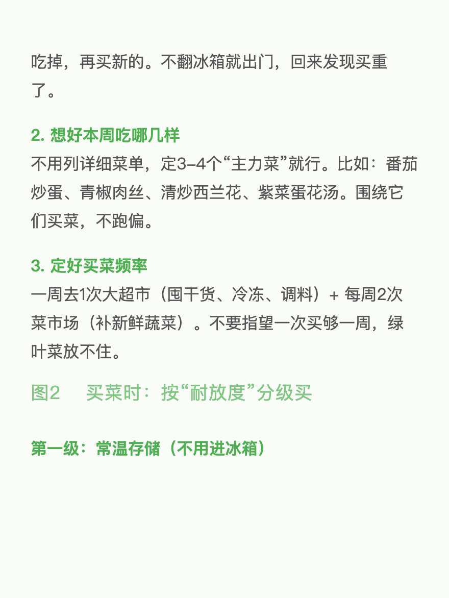 独居一人食买菜指南 