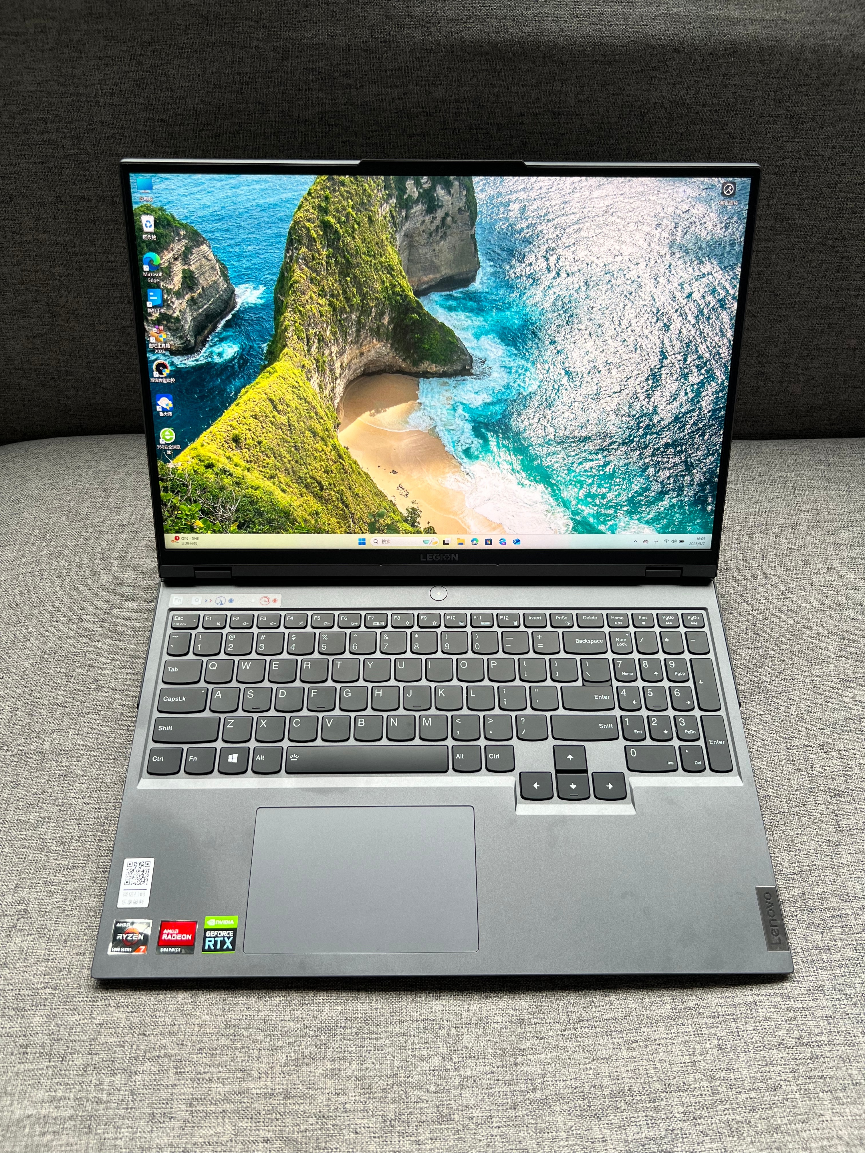 2021款拯救者R9000P R7-5800+RTX3070 32G+512G，