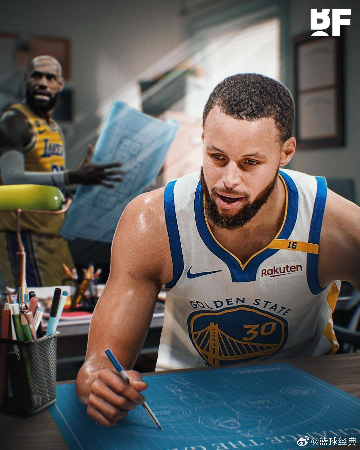 科尔对比库里与詹姆斯对比赛的改变：“联盟在过去几十年里极其幸运地拥有这两位作为门