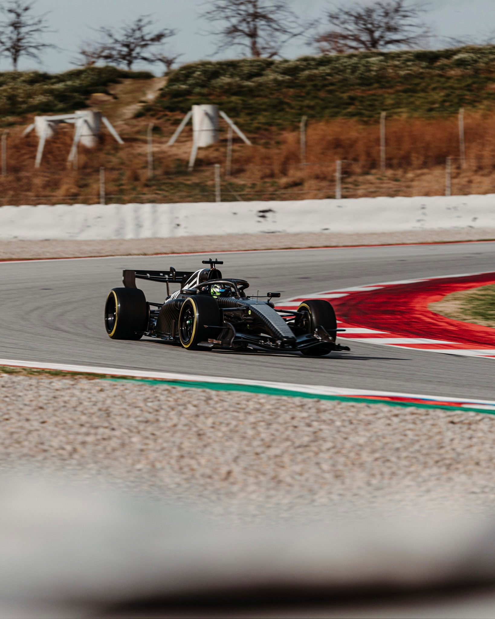 F1第五天闭门测试🏎～巴塞罗那闭门测试结束🔚汉密尔顿（法拉利）总计完成67圈