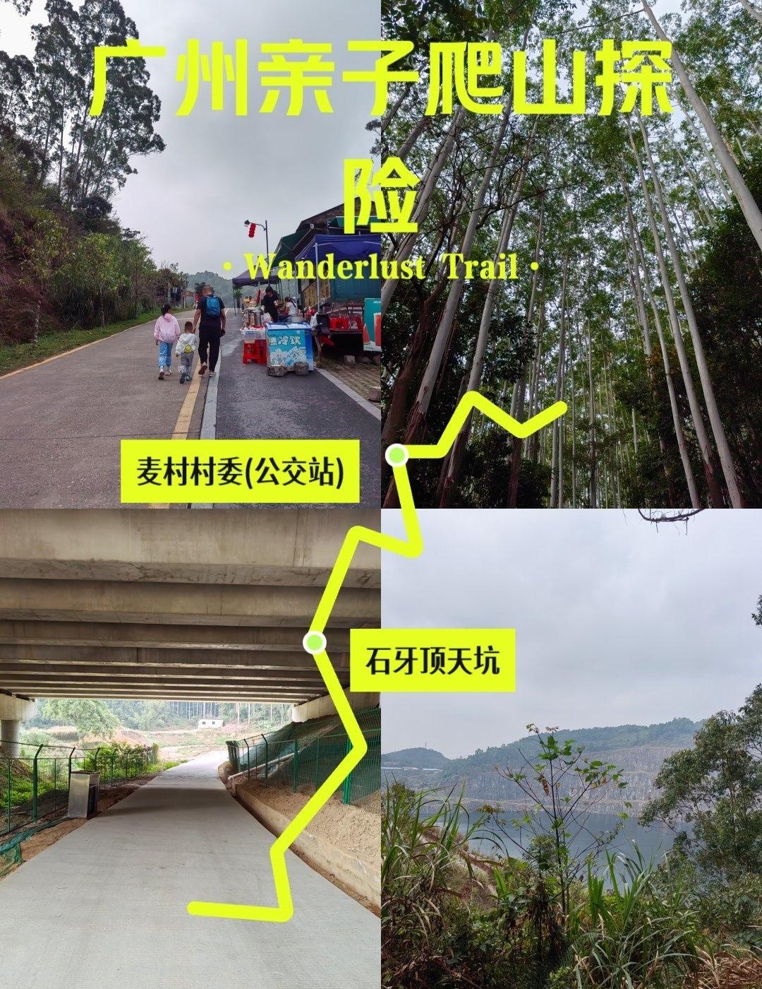 清晨山路漫步记~
📍广州 
0元玩转这座城 推荐一条特别适合亲子爬山的路线，2