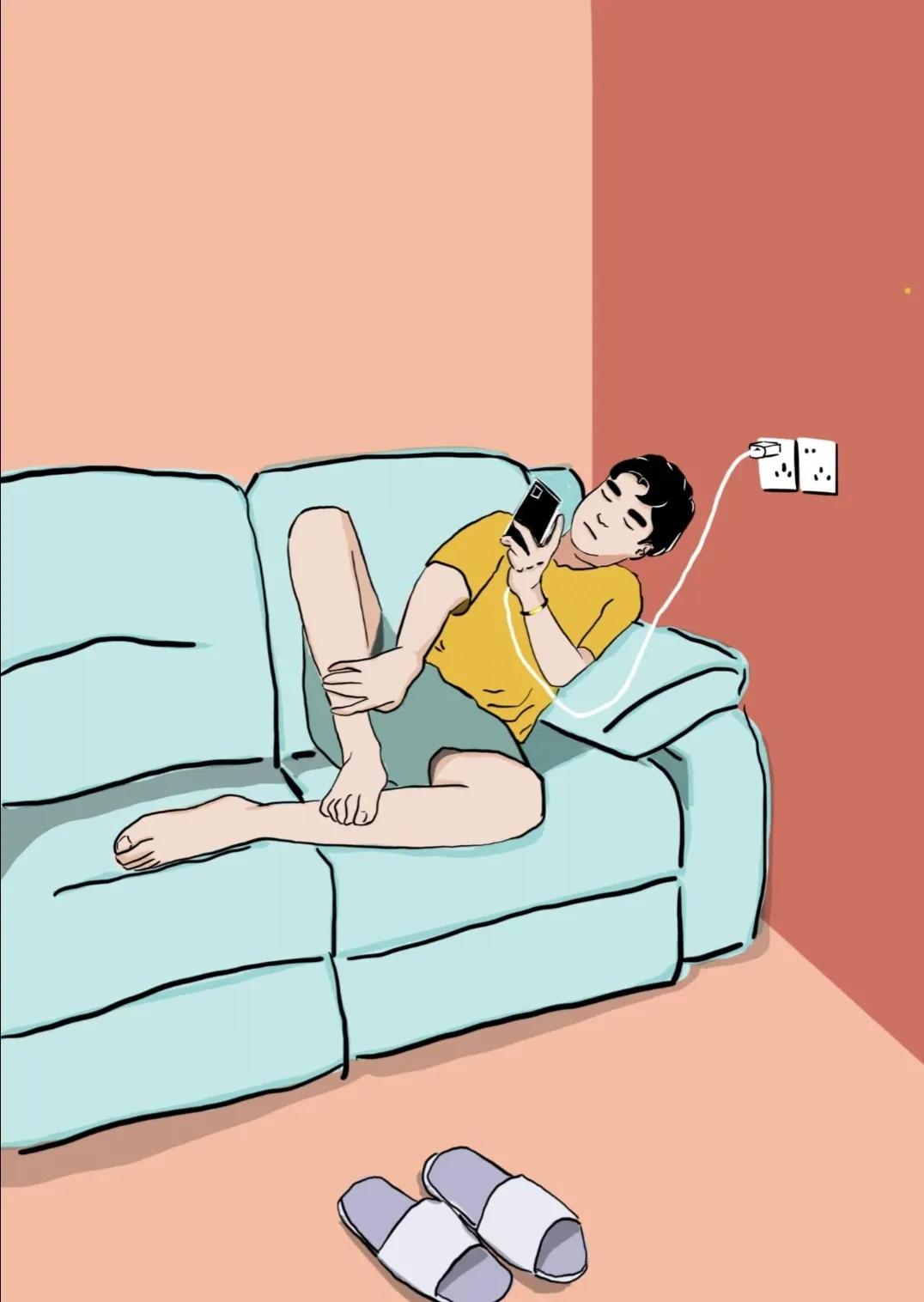 很多人吃完饭就往沙发一躺，
刷手机、看电视，舒服是舒服，对身体真不好。
 
饭后