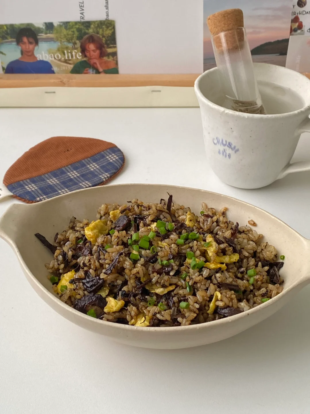 跟外婆炒饭有的一拼｜梅菜扣肉蛋炒饭🥣