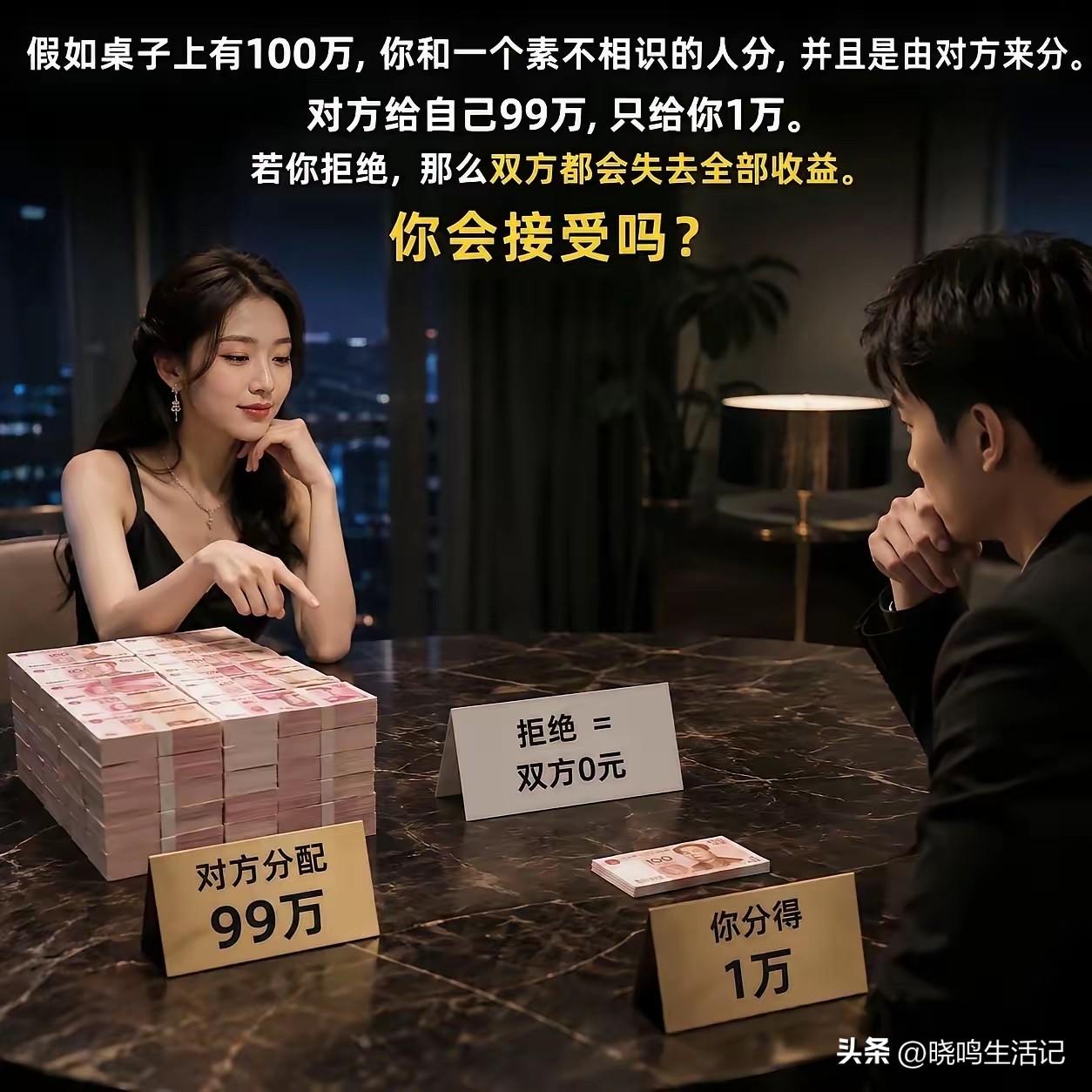 双输还是单赢，你会怎么选择？