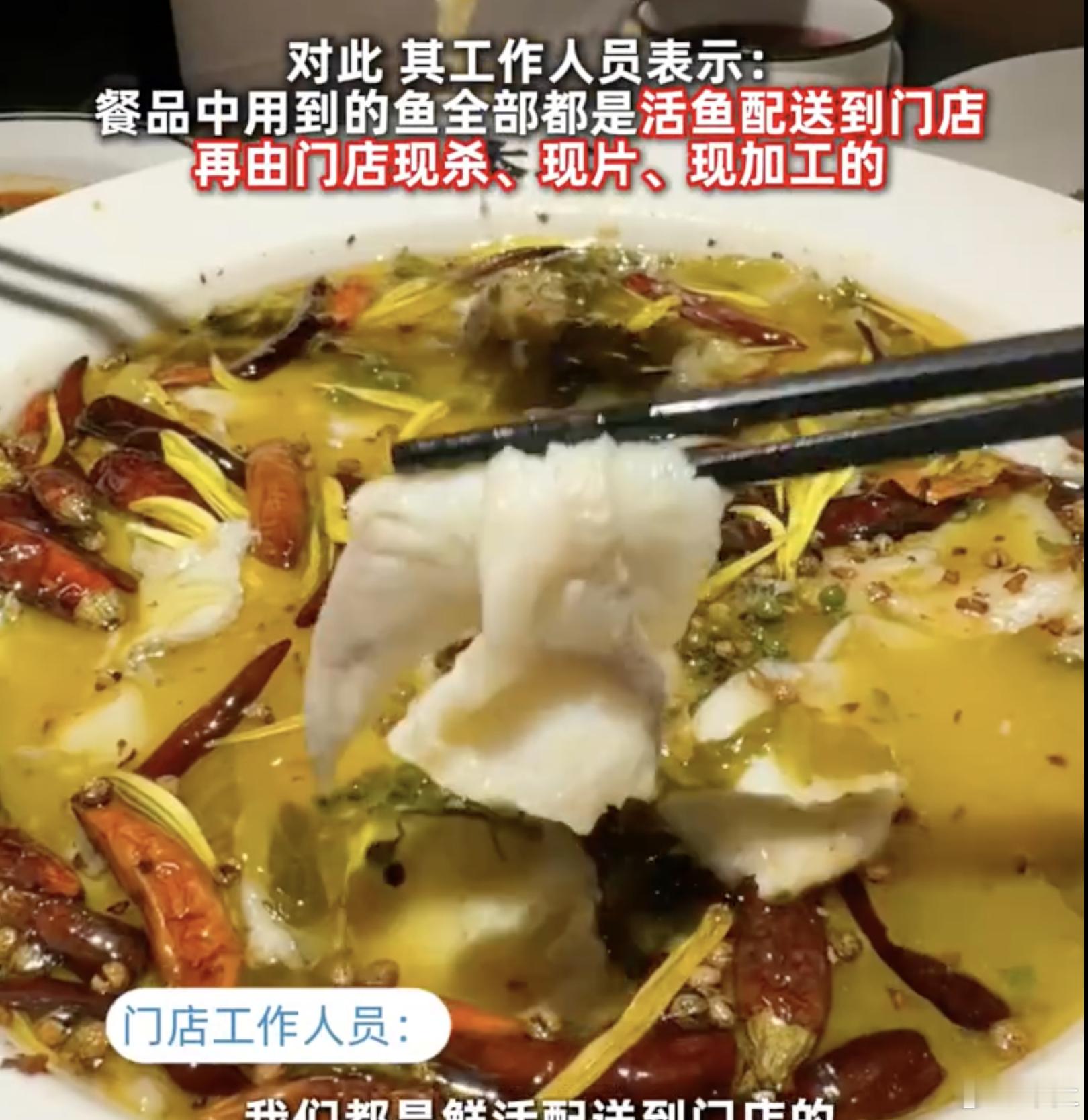 太二门店称全部活鱼现杀 你们信吗？？我去的太二，没有一家店有鱼缸的。部分有鱼缸的