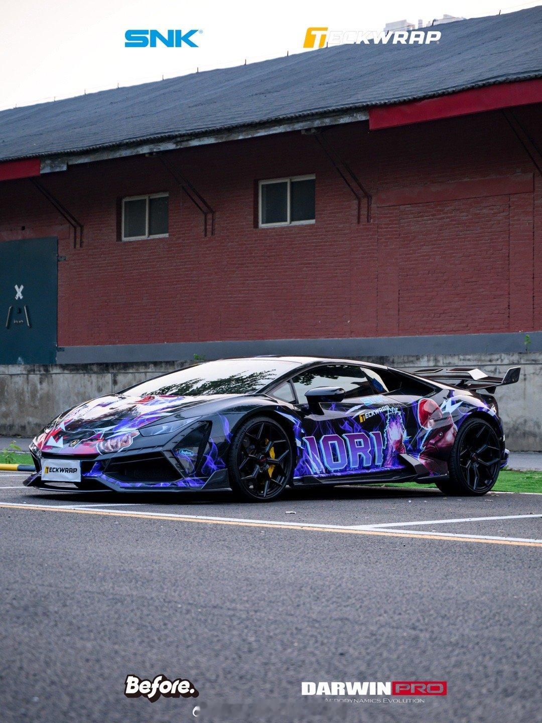 SNK x TECKWRAP®Before. | DarwinPRO拳皇 - S