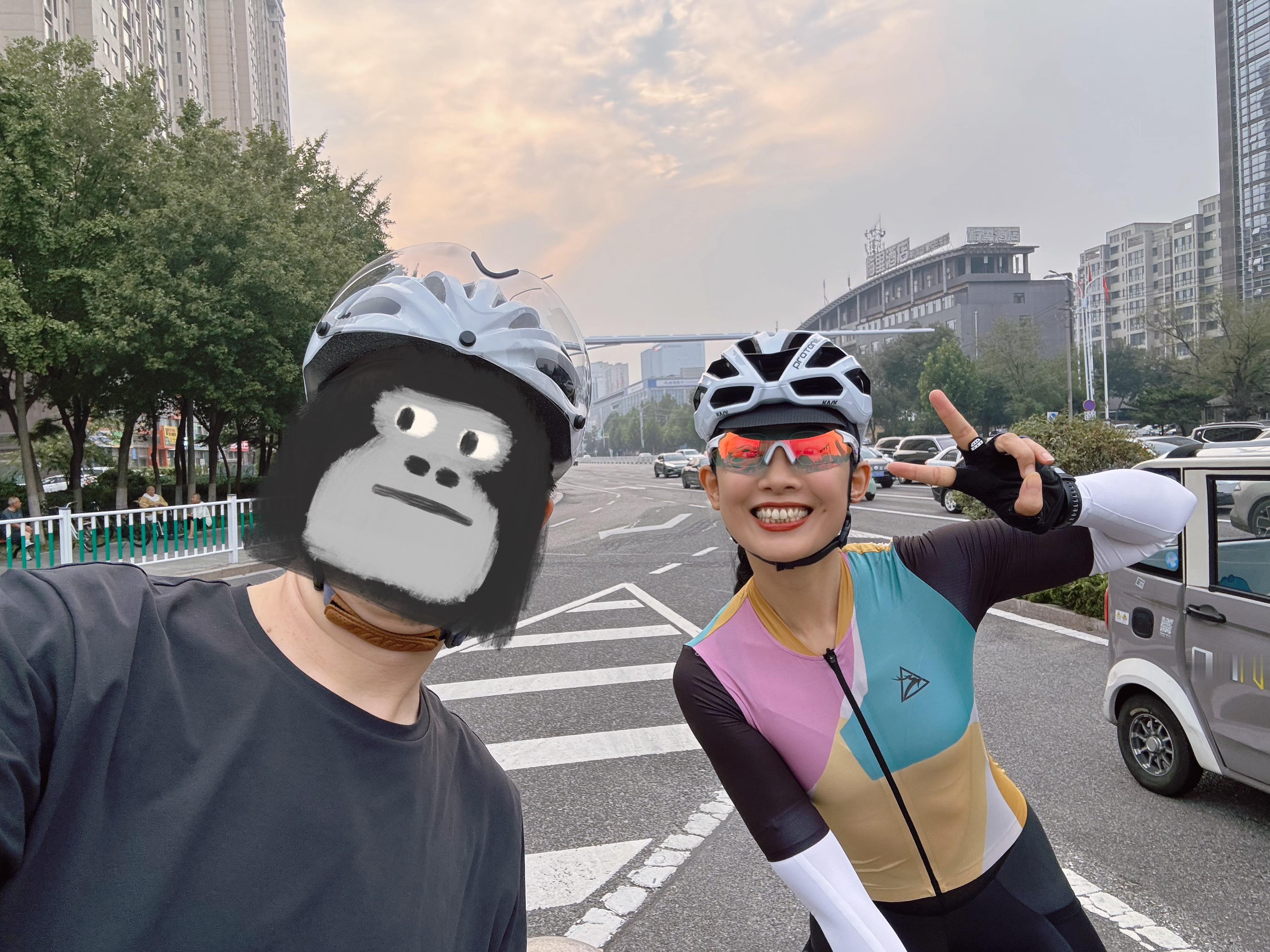 我超爱骑行骑行就是运动饭 🚴终于！终于把队友培养成骑行搭子了！别说嘿，哥们儿还