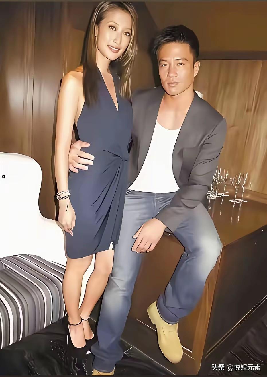 当年谢霆锋介绍妹妹给安志杰。
郎才女貌，其实他们两个人蛮配的。

这谢婷婷也是的