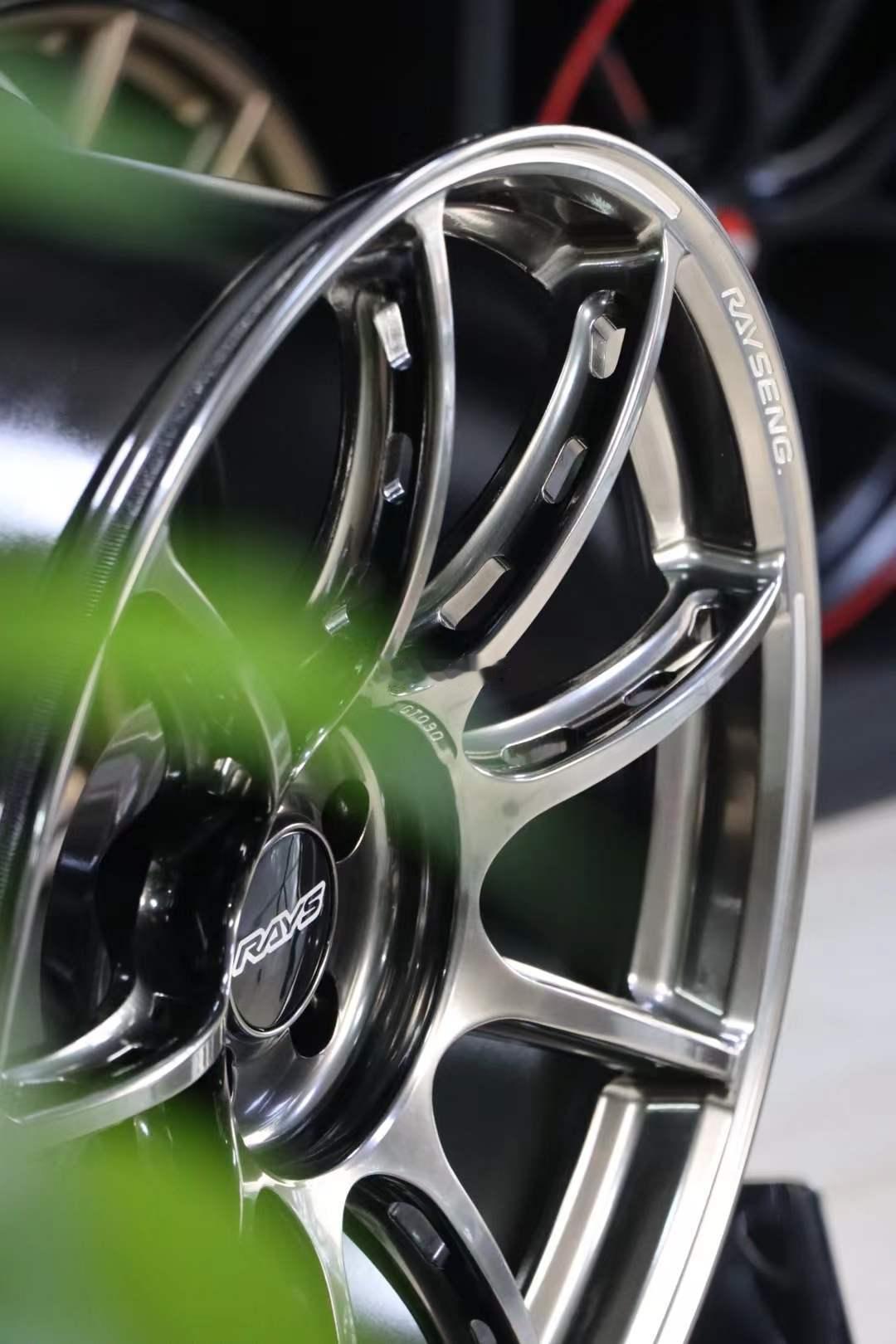 全新 RAYS GT090 HM 单片锻造 20寸 9J ET35 10J ET