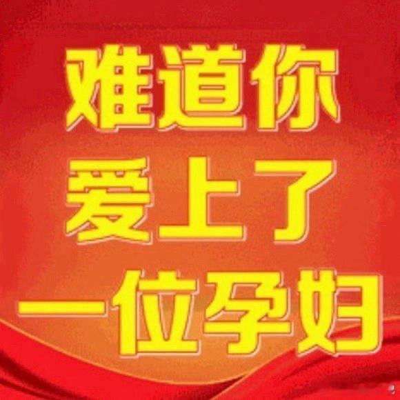难道是你爱上了一位孕妇成金句了