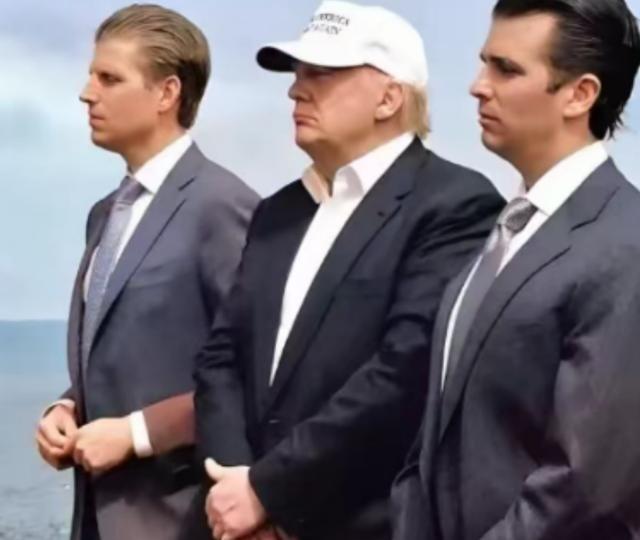 真是“有其父必有其子”，就在特朗普在全世界耀武扬威的时候，他的两个儿子直接拿到了