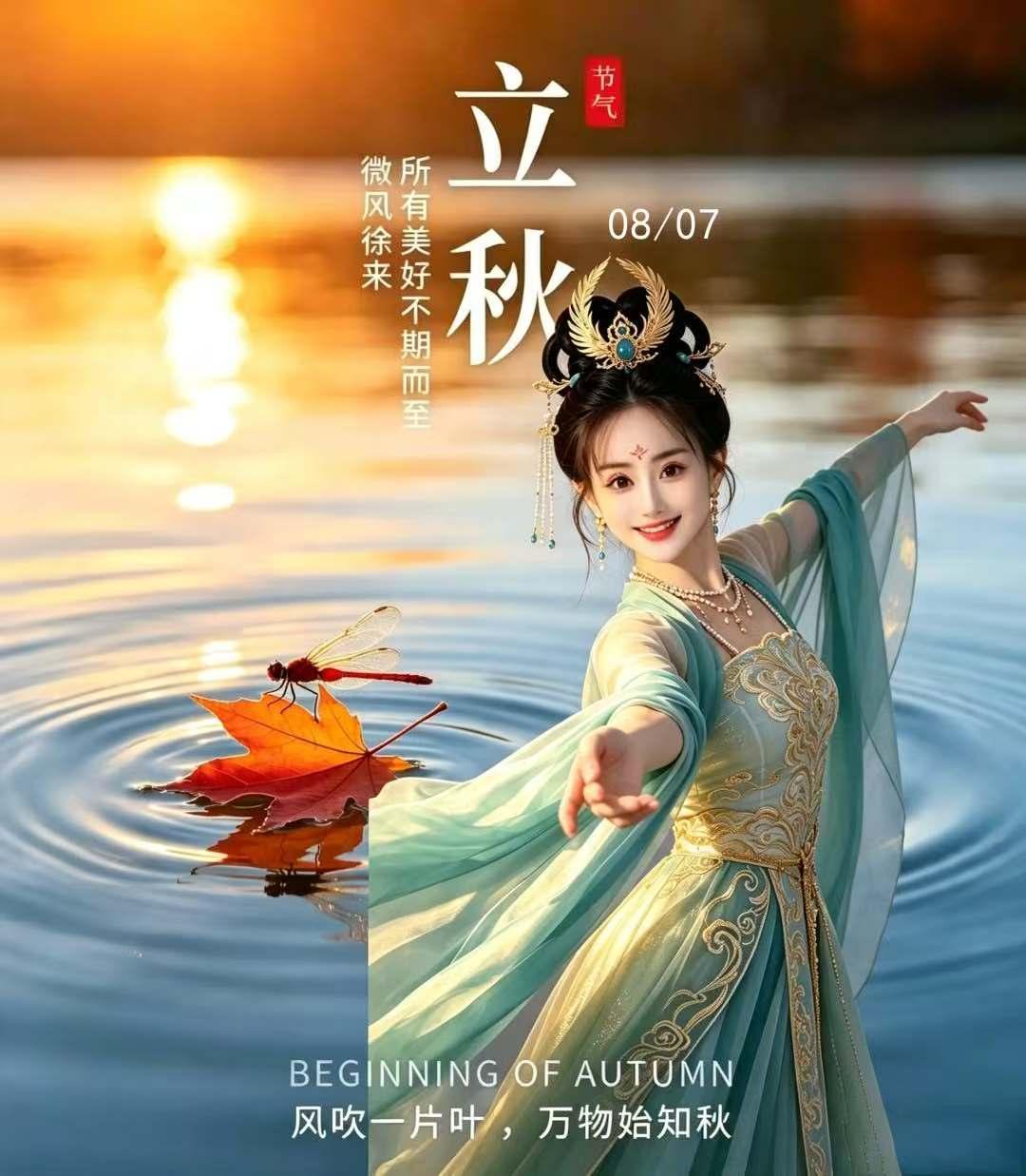 立秋吟
陕西/王德道
立秋不羡奶茶香，
怕有狠活伤肚肠。
爱己就选草本方，
四十
