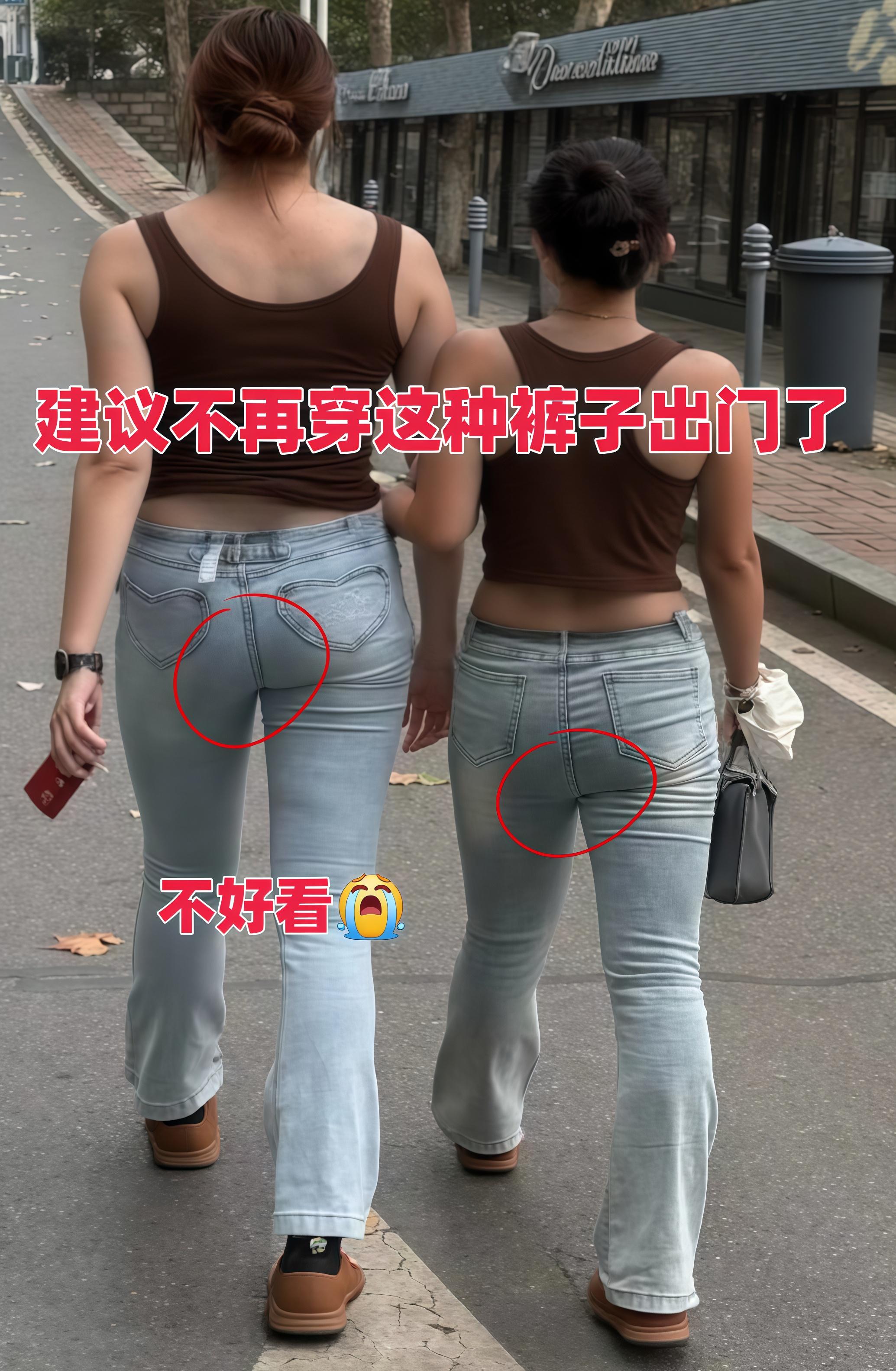 真的太爱这条裤子了！你们看，穿上它，什么小肚腩啊，拜拜肉啊，胯宽、大腿...