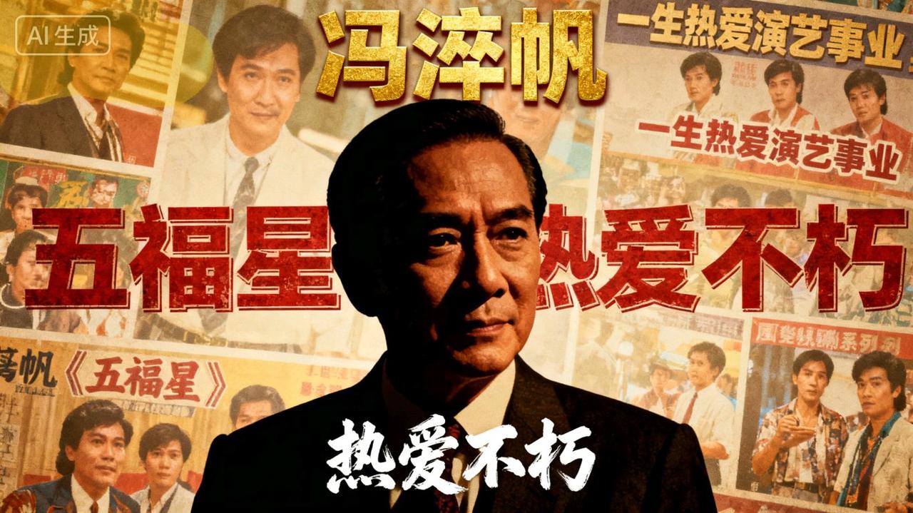 银幕笑匠落幕：81岁冯淬帆用一生诠释热爱
81岁的“五福星”冯淬帆于2025年1