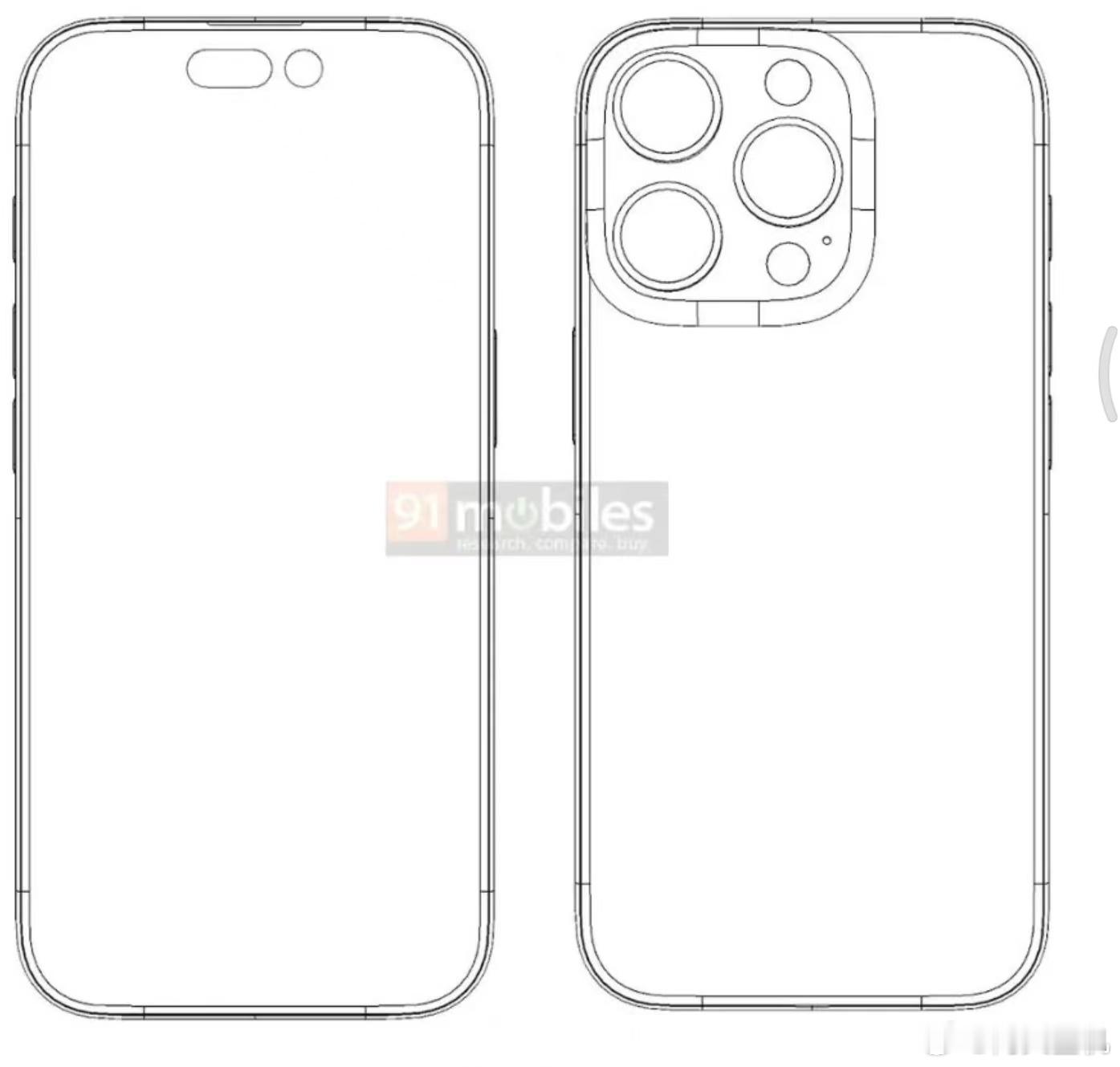比起iPhone 16的复古外观，iPhone 16 Pro系列的外观几乎就是小