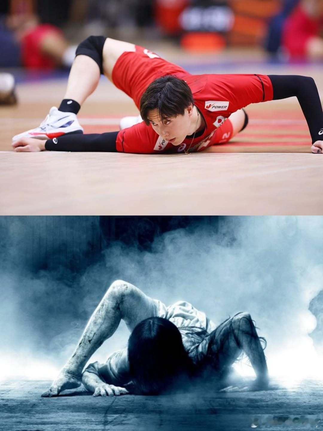 你蓝粉丝主页账号的杰作，哈哈哈。男排日本男排 （📸oneorawanran） 