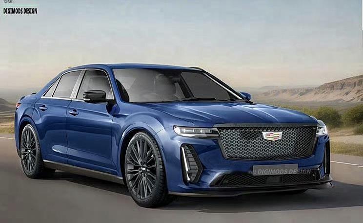 【CT4继任者 #凯迪拉克Seville#假想图曝光】新车定位中型轿车，整体看起