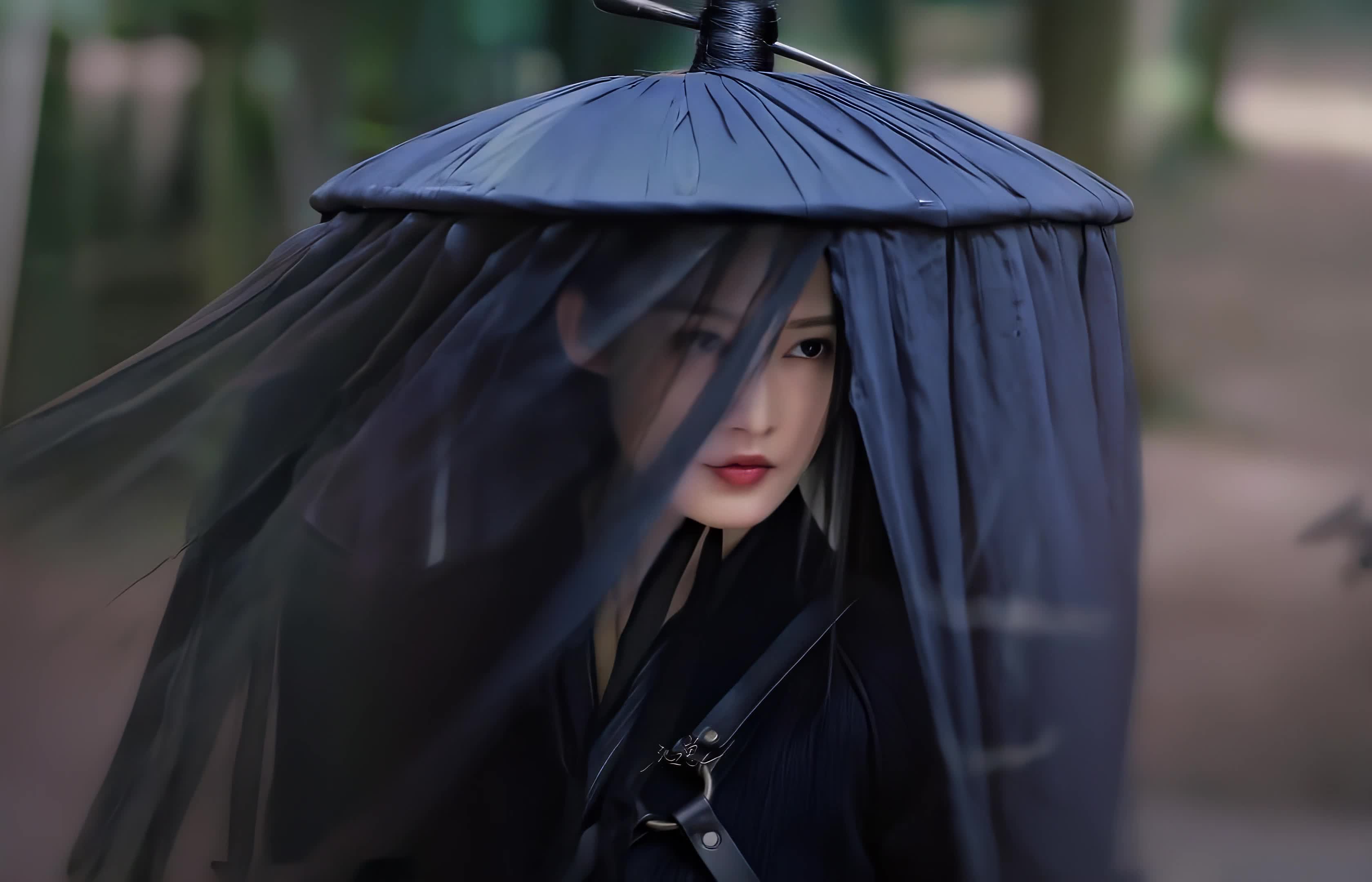 想象中侠女的样子