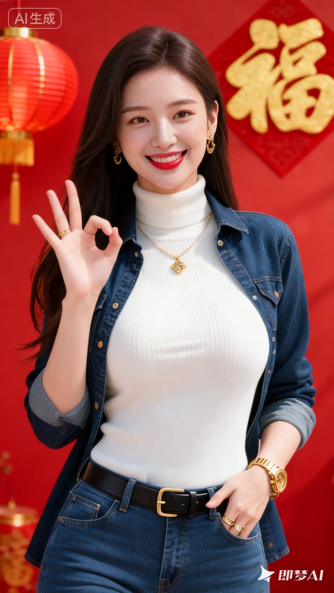 新年快乐，福气满满！🎉💰👍