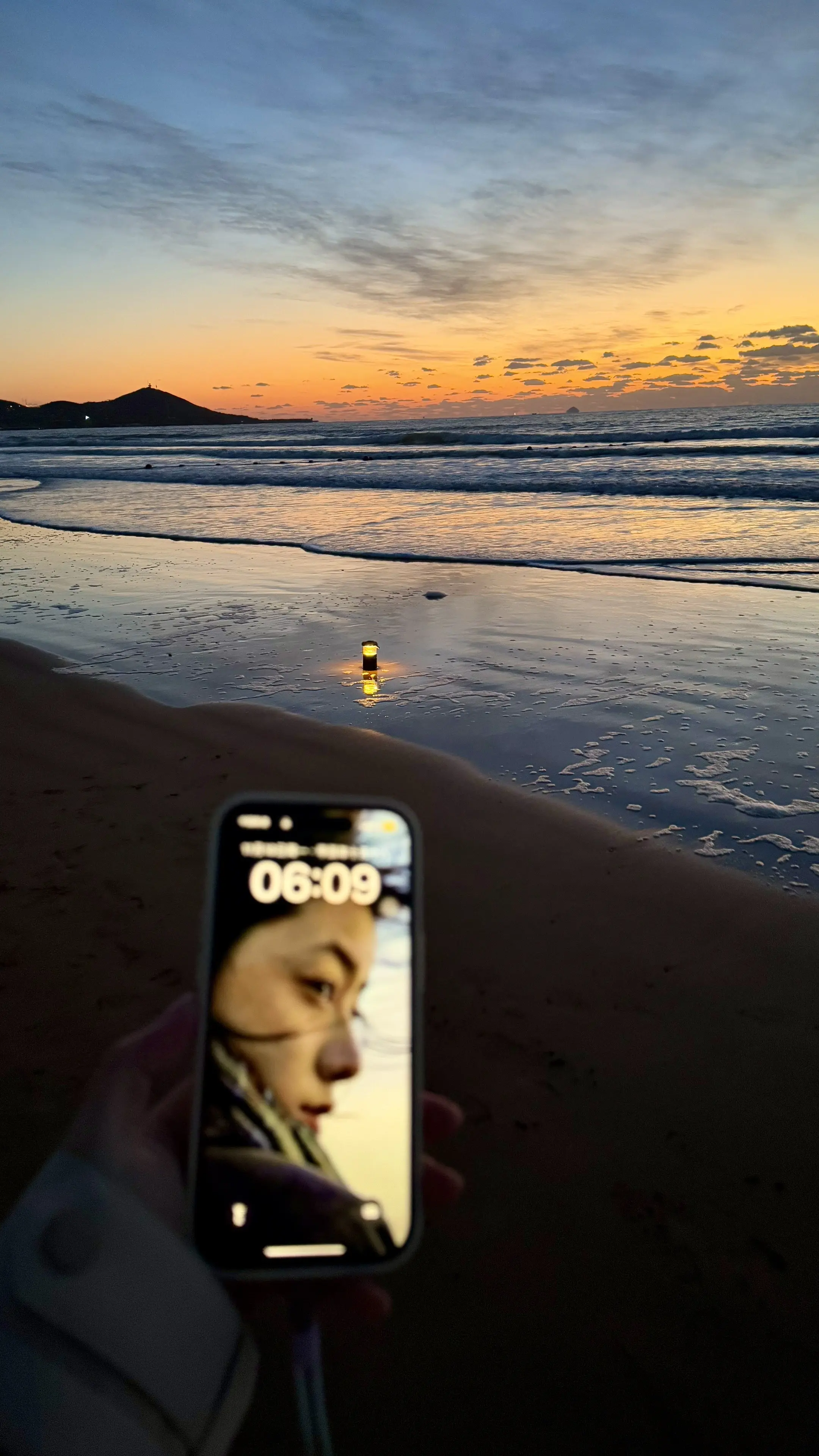 下次我们一起去青岛看凌晨的海.