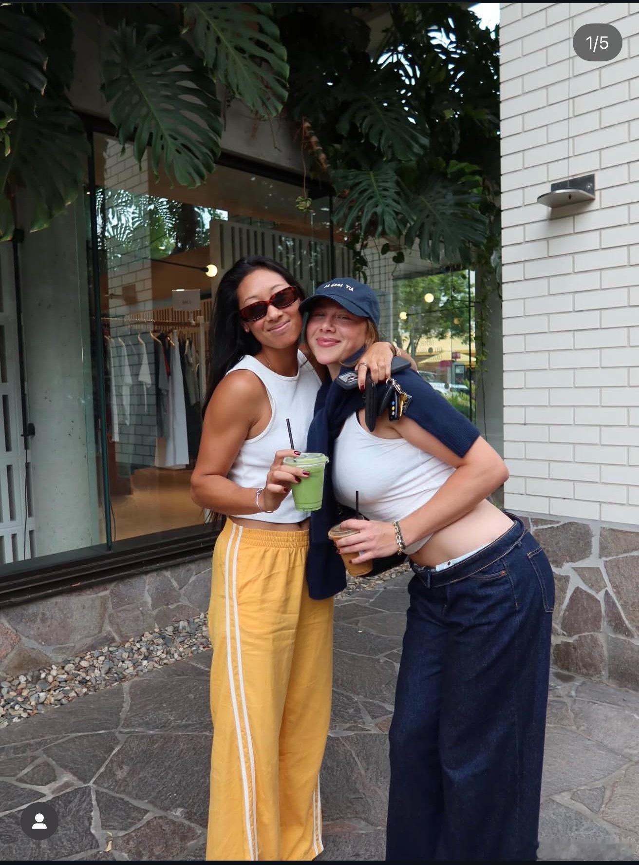 阿尼西莫娃和韩天遇在布里斯班Citywork！阿尼西莫娃2025赛季进步明显，连