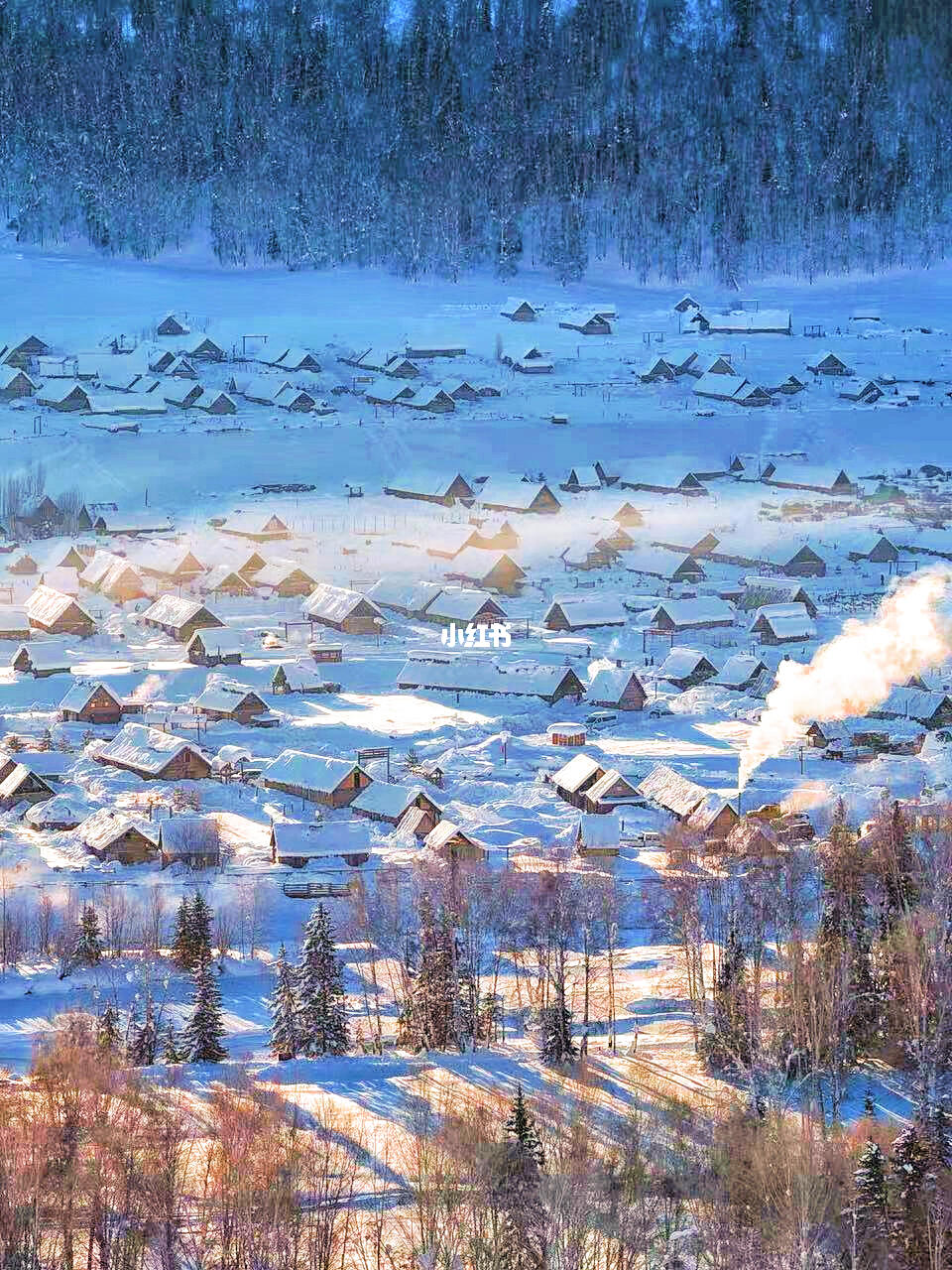 国内赏雪天花板❗️这里的冬天美的像童话❄️