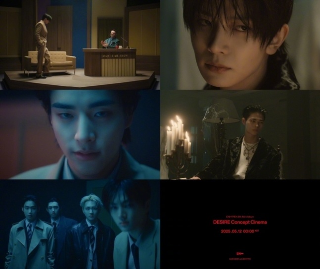 【Newsen】[ENHYPEN迷你六辑概念电影预告公开]5月7日，ENHYPE