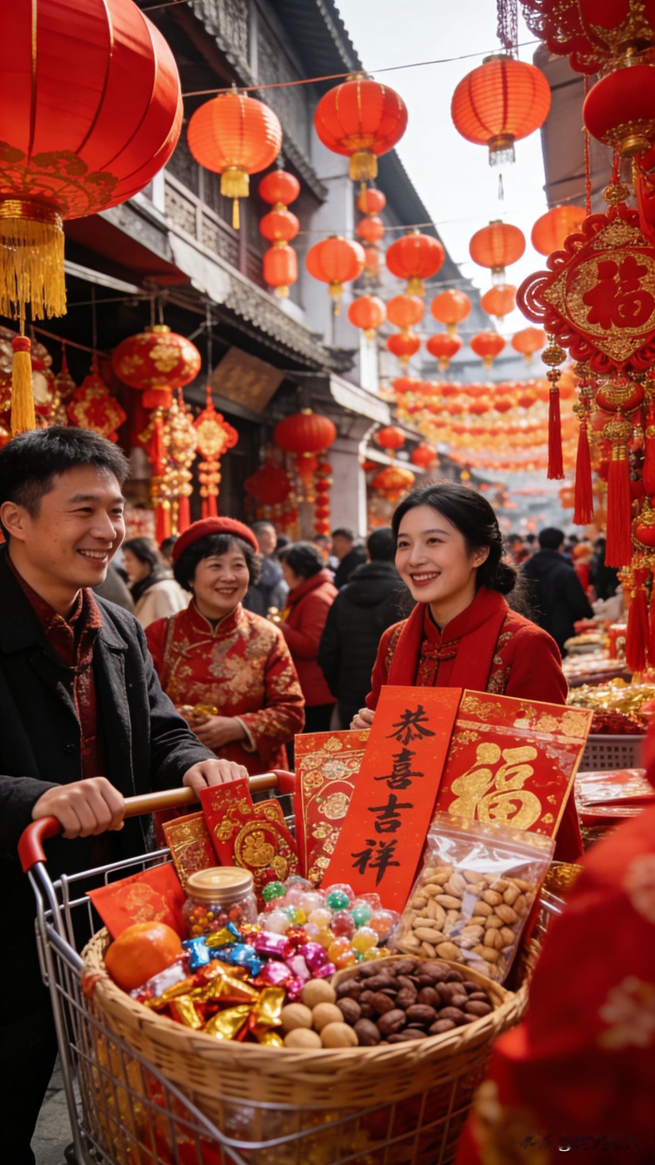 今早逛年货街灵光一闪想出的上联，求大神赐下联！

上联：年货满筐迎吉岁
 
我自