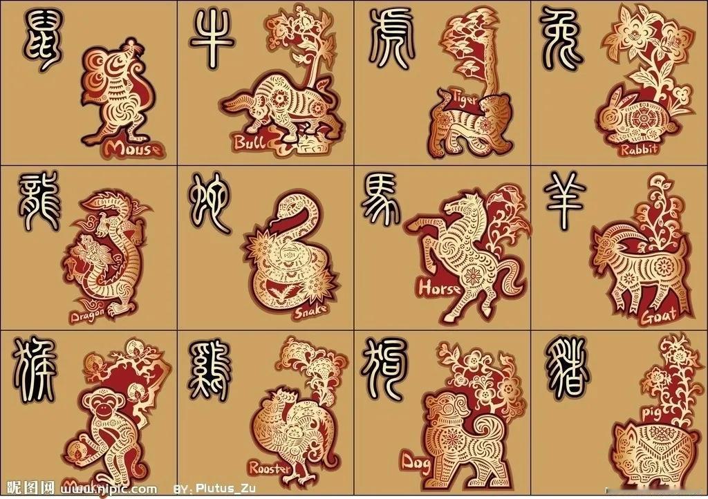 民间故事：十二生肖排位之鼠牛争大小。
古代时候，很多人因没钱读书，连自己是几岁，
