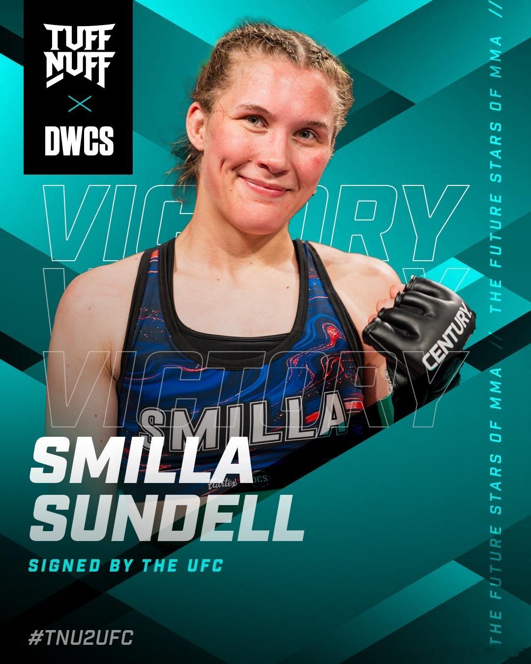 UFC 新人——斯米拉·桑德尔/Smilla Sundell在今年最后一期白大拿