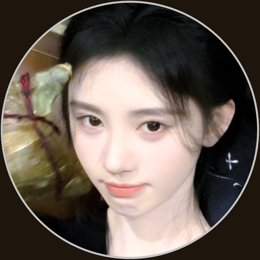 鞠婧祎圆框头像 非粉🚫拿🚫二改/二创可加水印贴纸喜欢关注 