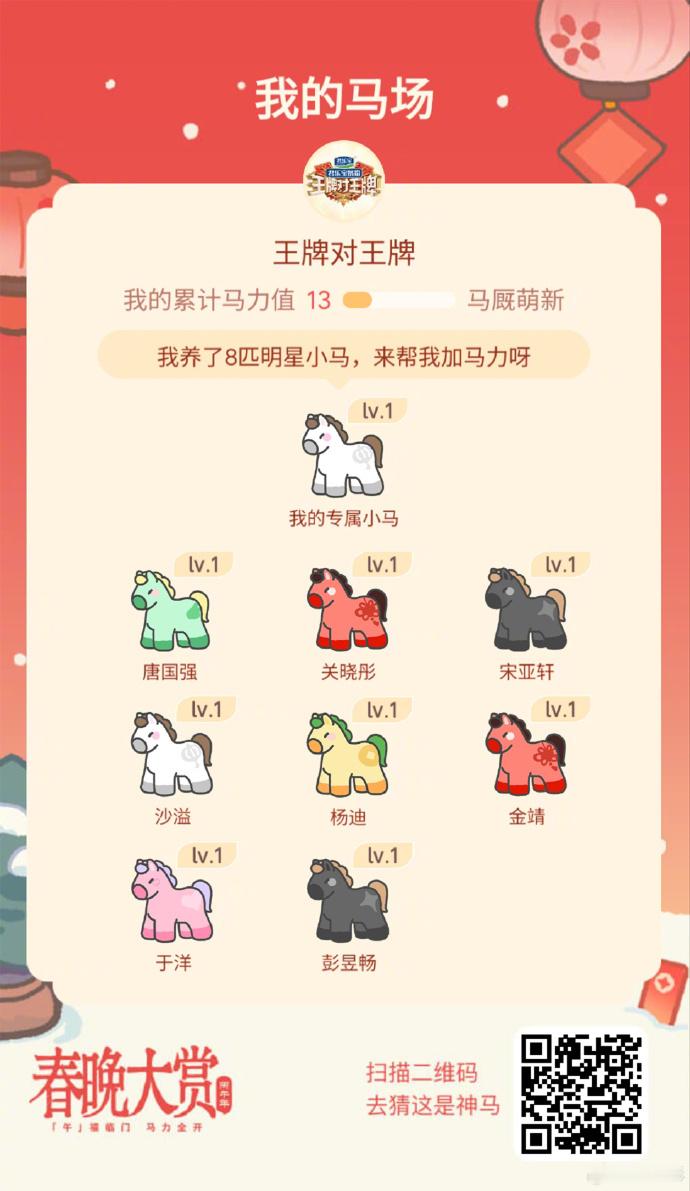 关晓彤祝大家好运加倍马岁安康关晓彤好运马关晓彤为新一年送上专属祝福，她携 “好运