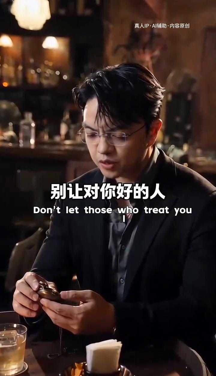 珍惜对你好的人。
做人要谨记什么道理？千万记住，别让对你好的人在你的生活中慢慢的