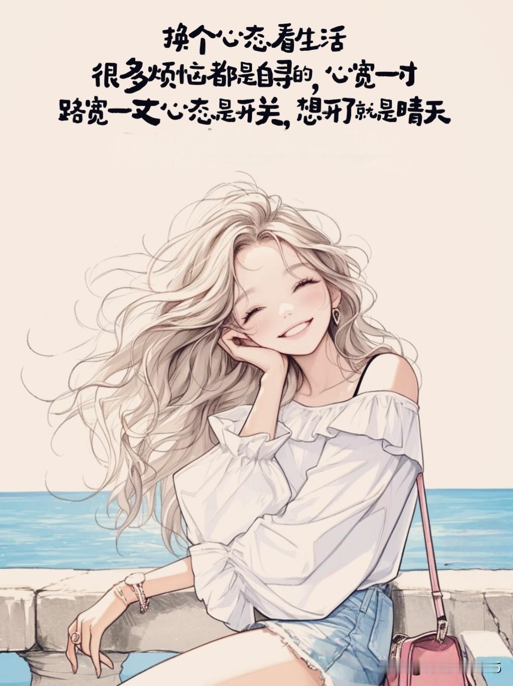 上了年纪的人，凡事一定要慢下来，不必事事着急，都做的那么好，留一点空白让自己深深