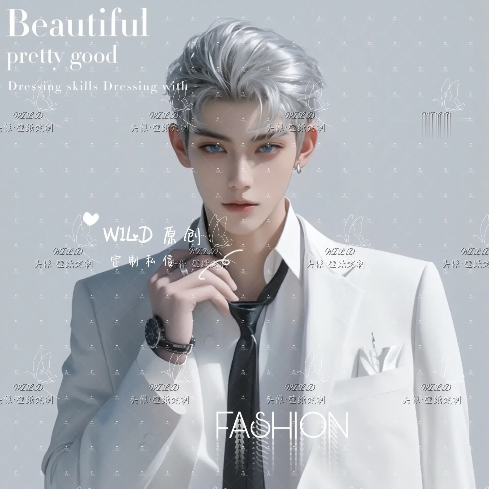 这么帅你确定你不喜欢🤣。