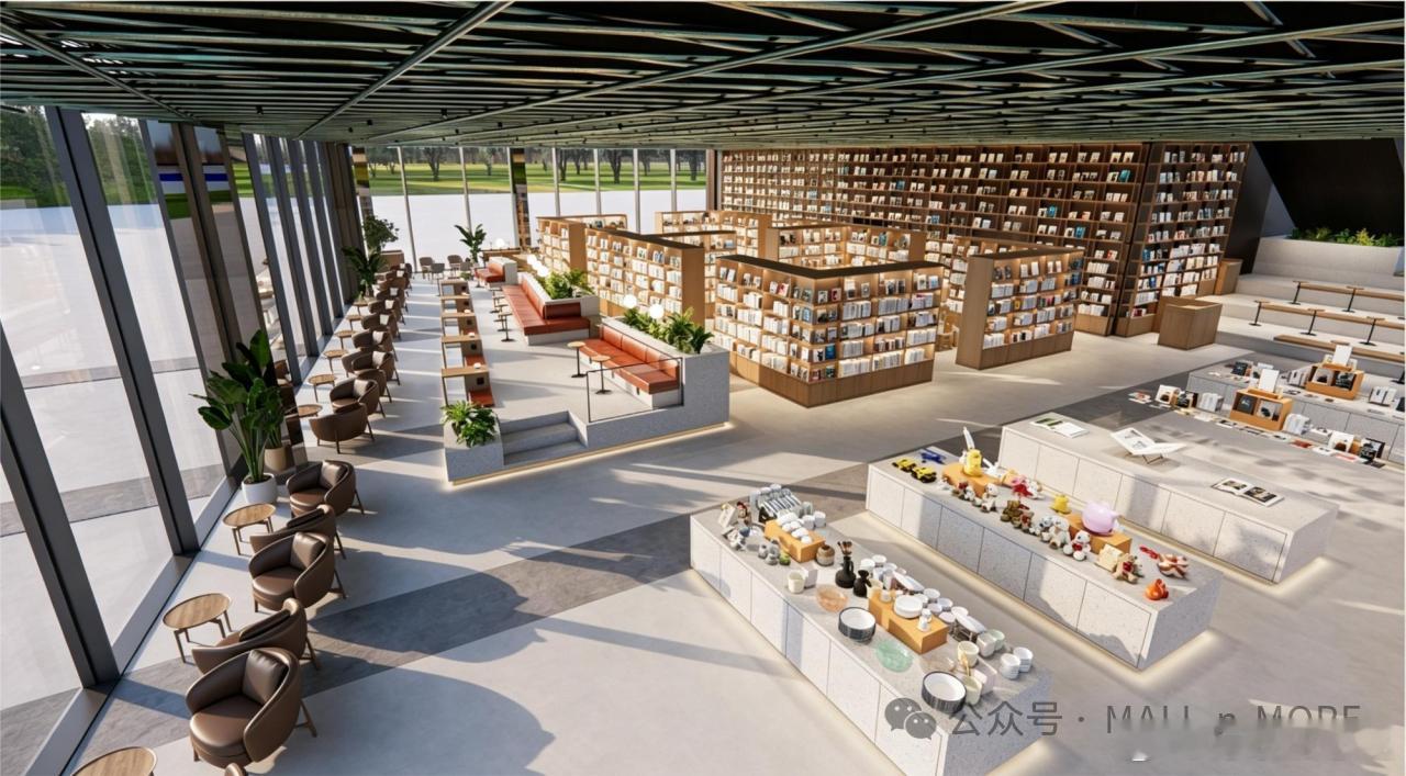 今年五一，茑屋在中国内地的首家「选书空间」在广州白鹅潭正式开业。（就在隈研吾广州