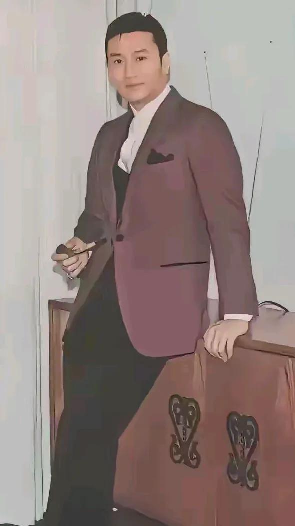 这是谁呀？看上去身材高大，长得英俊潇洒，风流倜傥，玉树临风，气宇轩昂，气度不凡，