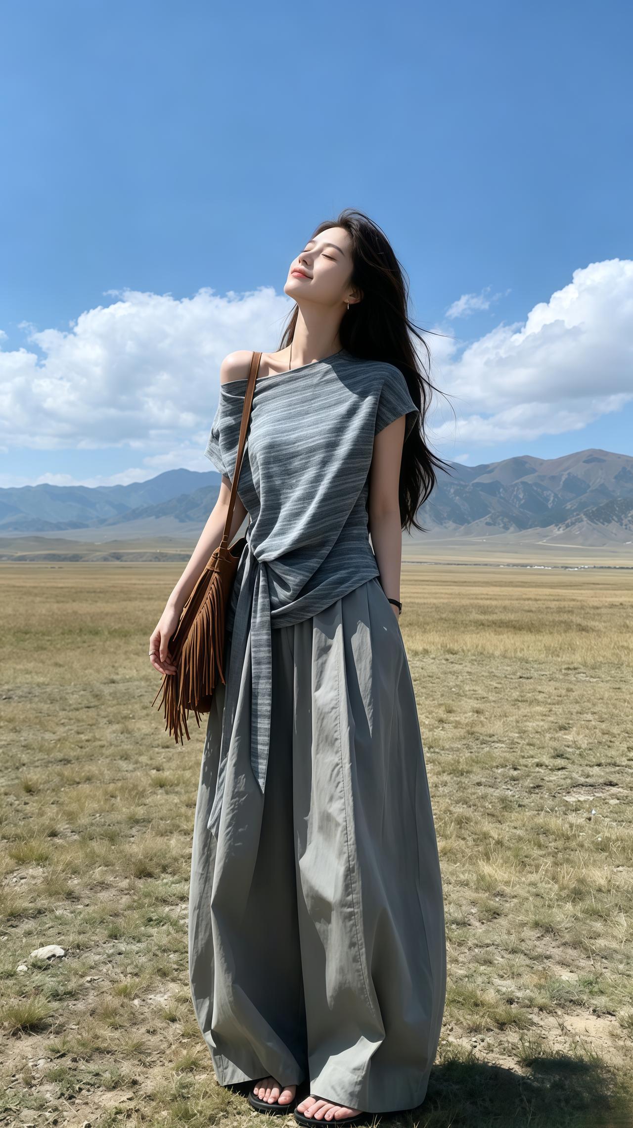 喜欢这种随性松弛感 慵懒穿搭简直易如反掌 自由松弛感穿搭 回头率爆表的夏日松弛感