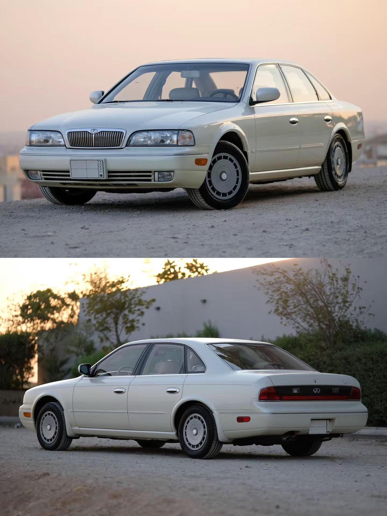 英菲尼迪Q45。1994年，英菲尼迪Q45依旧是这个新兴豪华品牌最具代表性的旗舰