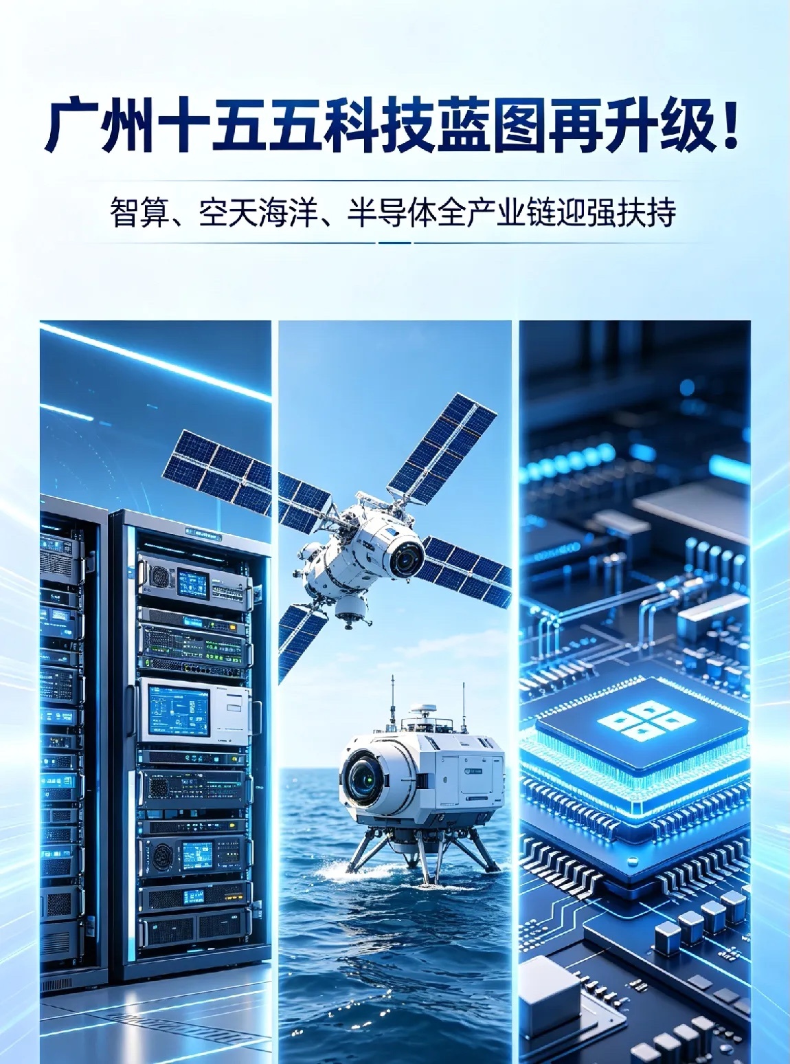 广州十五五科技蓝图再升级！智算、空天海洋、半导体全产业链迎强扶持财联社5月29日